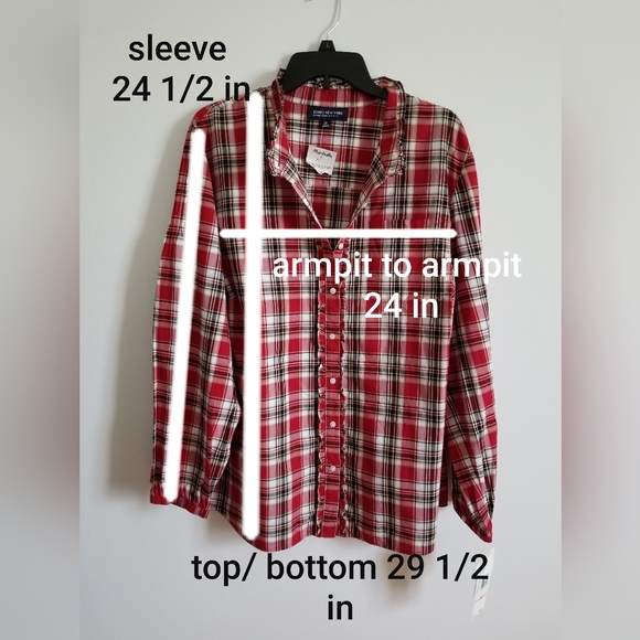 Women's Jones New York buttom down shirt size 2X - Picture 9 of 9